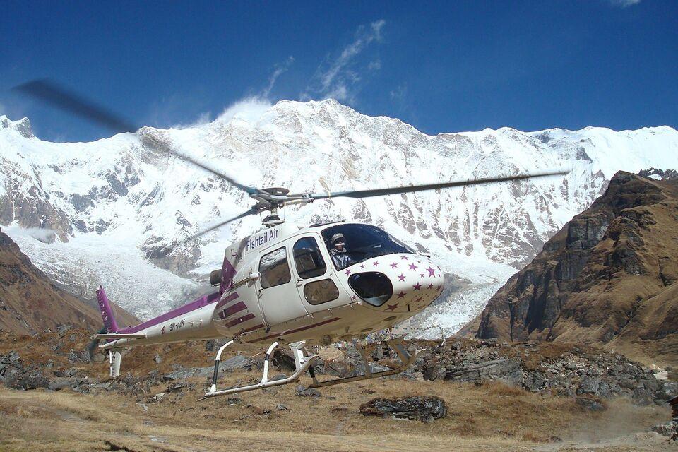 Helicopter Day Tour to Annapurna Base Camp