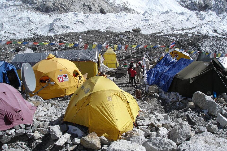 Spending the Night at Everest Base Camp